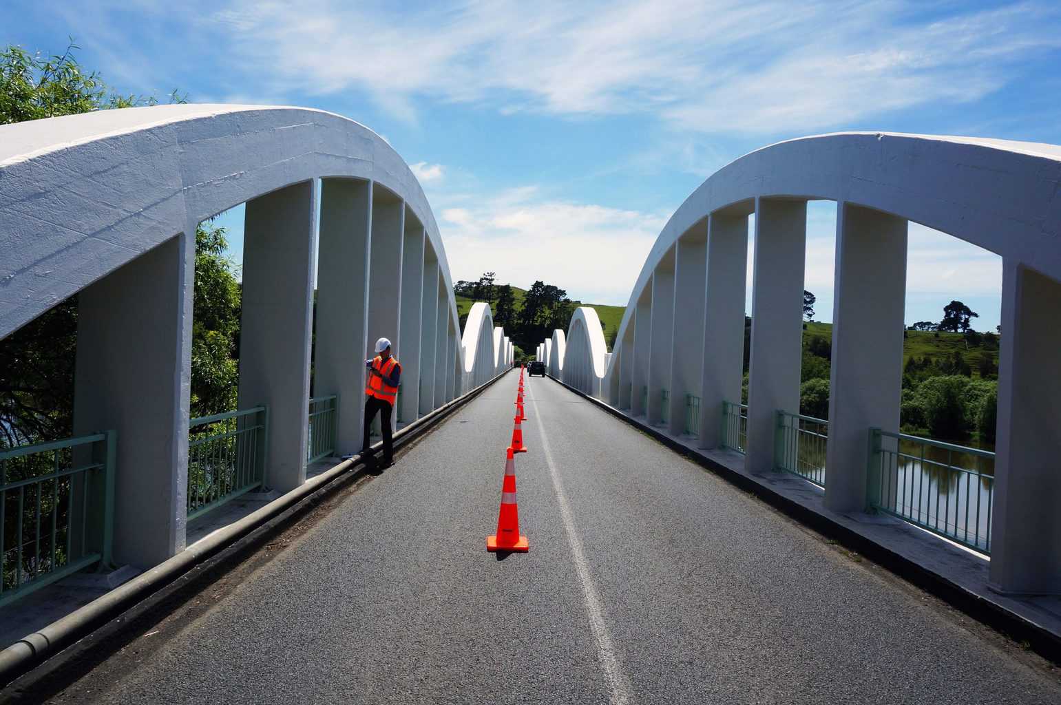 Bridge Protecting Coatings Tuakau Bridge MaxBuild NZ